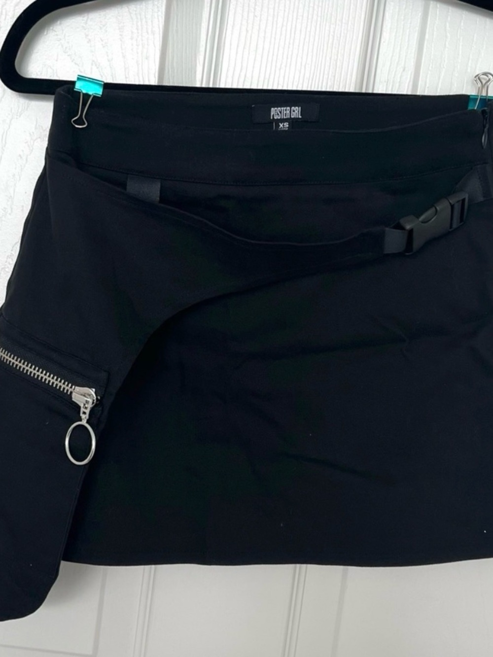 Postergirl The Fine Line Utility Mini Skirt